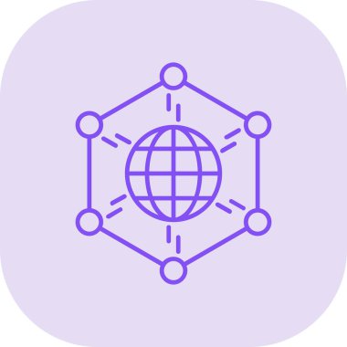 genel ağ simgesi çizimi