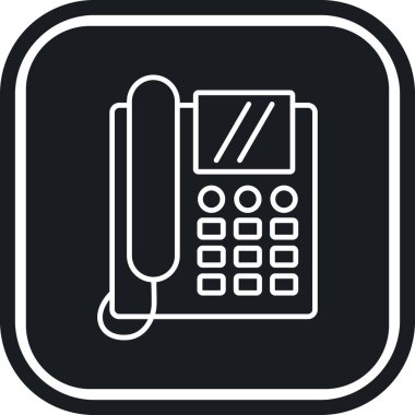 Vektör hesap makinesi web simgesi