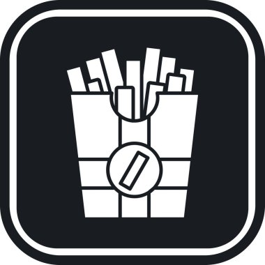 Gıda simgesinin vektör illüstrasyonu