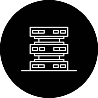 Yapı simgesinin vektör illüstrasyonu