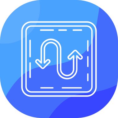 ok simgesi vektör illüstrasyonu