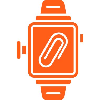 smartwatch simge vektör çizimi