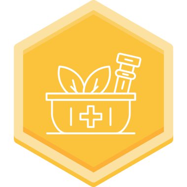 Modern simgenin vektör illüstrasyonu