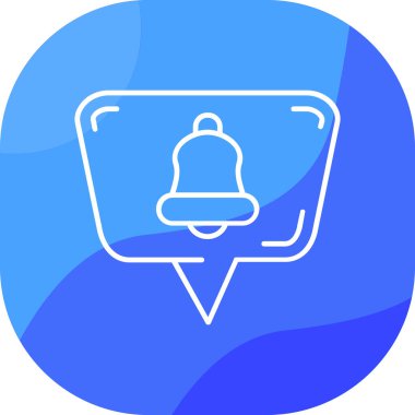 Konuş. Web simgesi basit illüstrasyon