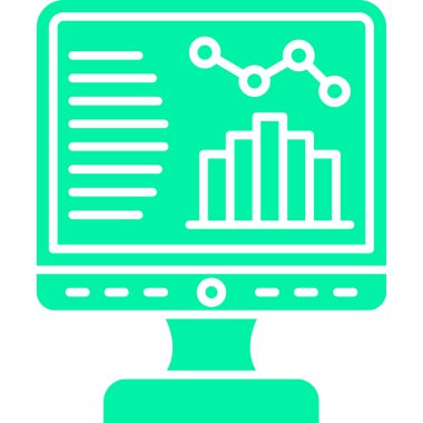 Veri Analizi. Web simgesi