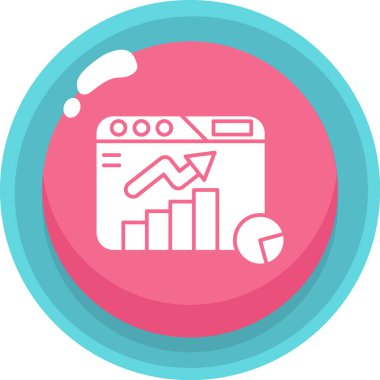 seo modern simgesinin vektör illüstrasyonu