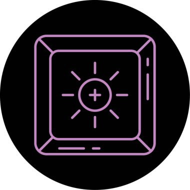 Seo simgesinin vektör illüstrasyonu