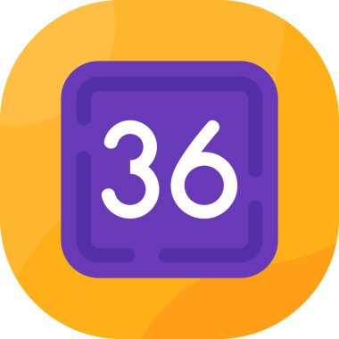 5 numaralı simge vektör illüstrasyon tasarımı