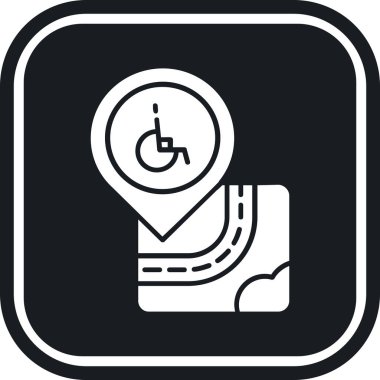 vektör pasifleştirilmiş simge illüstrasyonu