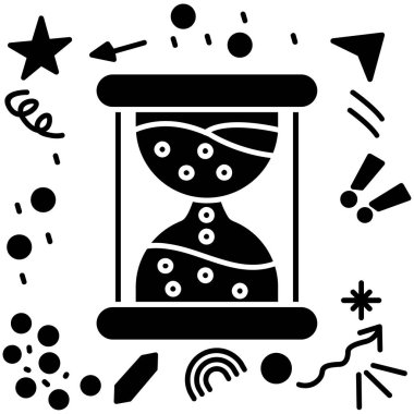 Yılbaşı ağacının vektör simgesi