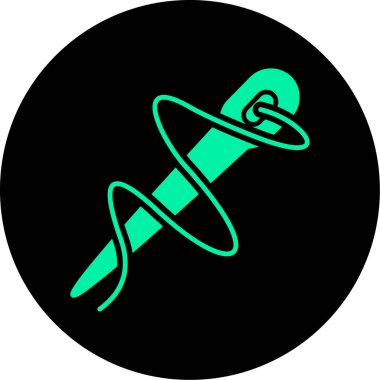 Modern bir simgenin vektör illüstrasyonu