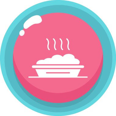 Gıda Web ikonu vektör illüstrasyonu