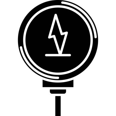 elektrik simgesi vektör illüstrasyonu