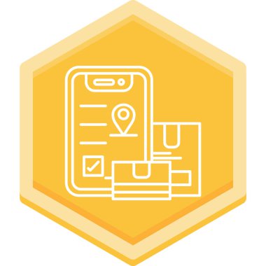 harita konumu ikon vektör illüstrasyonu