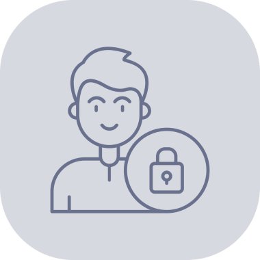 avatar simgesi vektör illüstrasyonu