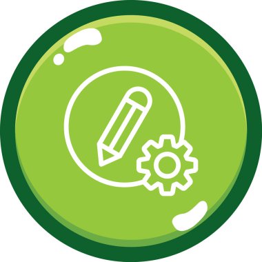 seo modern simgesinin vektör illüstrasyonu