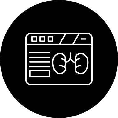 vektör Müzik player simgesi