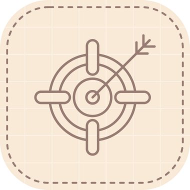 pusula simgesi, vektör illüstrasyonu