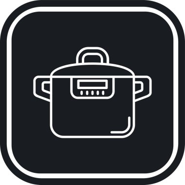 vektör mutfak simgesi illüstrasyonu