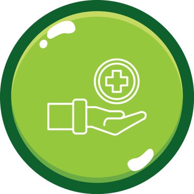 tıbbi simge vektör illüstrasyonu