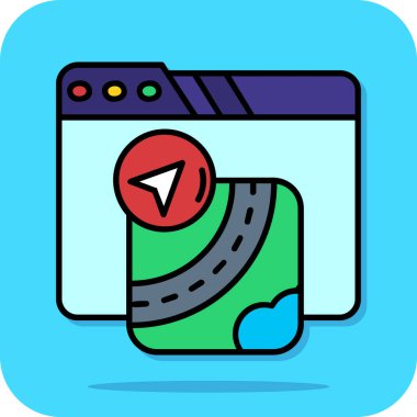 konum simgesine sahip akıllı telefon