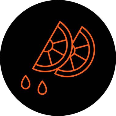 Gıda simgesinin vektör illüstrasyonu