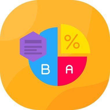 işletme finansmanı düz stil simgesi
