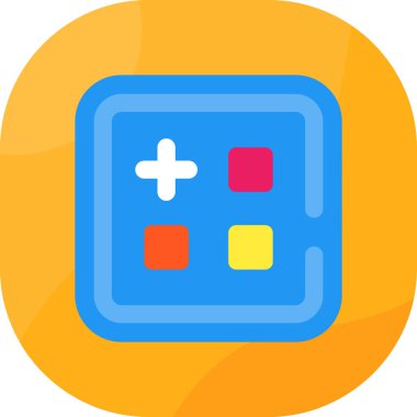 oyun simgesi vektör çizimi