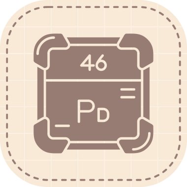 33 mm 'lik izole bir sanat simgesinin çizimi