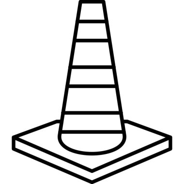 Kule. Web simgesi basit illüstrasyon