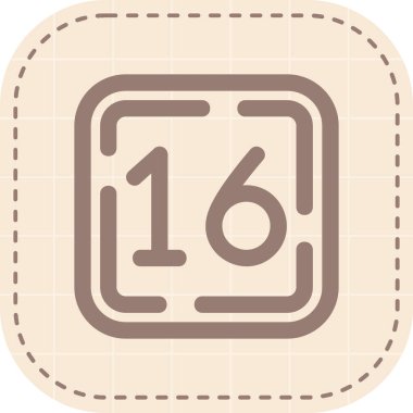 Modern b 'nin vektör illüstrasyonu eksik simgesi