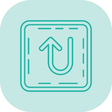 Arrow vektör simgesi illüstrasyonu