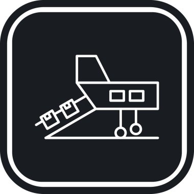 Modern eğitim ikonunun vektör illüstrasyonu