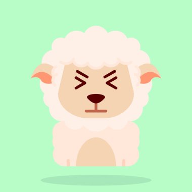 koyun hayvan çizgi film simgesi