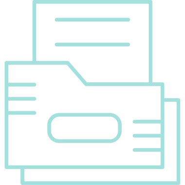 dosya biçimi simgesi, vektör illüstrasyonu