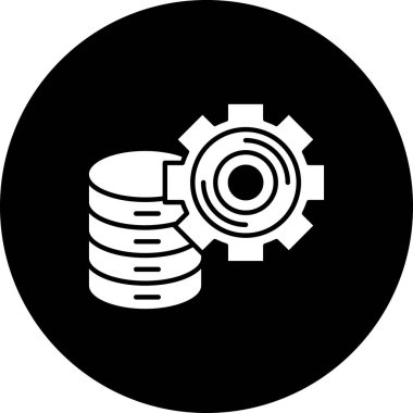 veritabanı simgesi çizimi