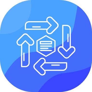 seo modern simgesinin vektör illüstrasyonu