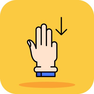 El ve parmak hareketi.