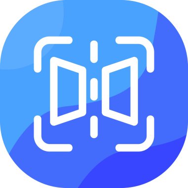 Modern simgenin vektör illüstrasyonu