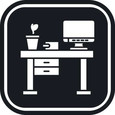 Modern simgenin vektör illüstrasyonu