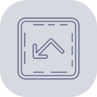 Modern b 'nin vektör illüstrasyonu simge unsurundan yoksun.