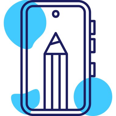 - Telefon. Web simgesi basit tasarım