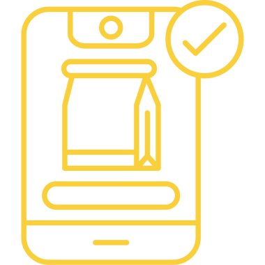 Gıda simgesinin vektör illüstrasyonu