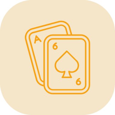 Poker simge vektör çizim