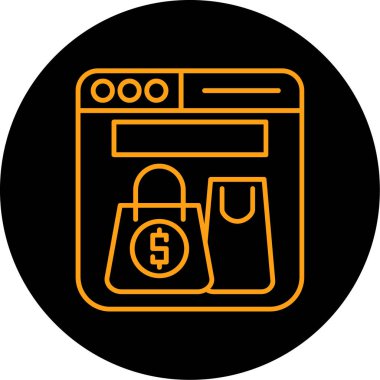 Gıda simgesinin vektör illüstrasyonu