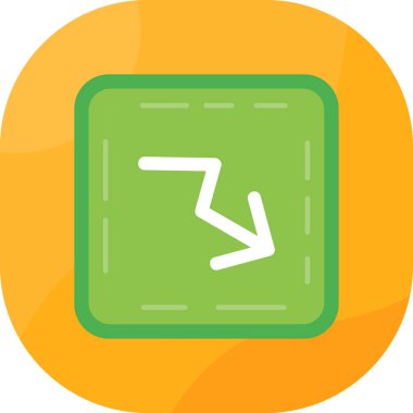 ok simgesi vektör illüstrasyonu