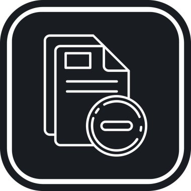 Belgenin vektör illüstrasyonu