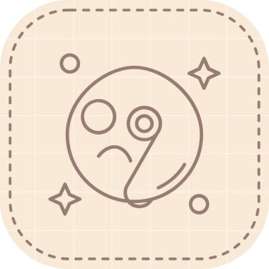 Vektör illüstrasyonu, simge ögesi biçimi