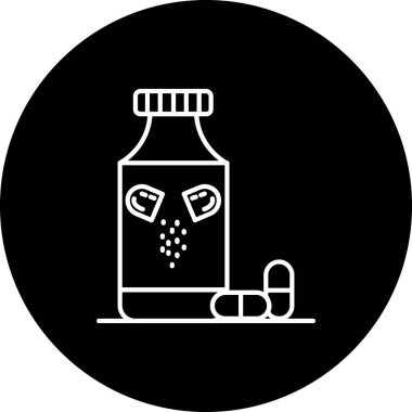 Gıda simgesinin vektör illüstrasyonu