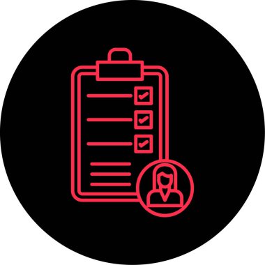 Modern b 'nin vektör illüstrasyonu kontrol listesi simgesinden yoksun